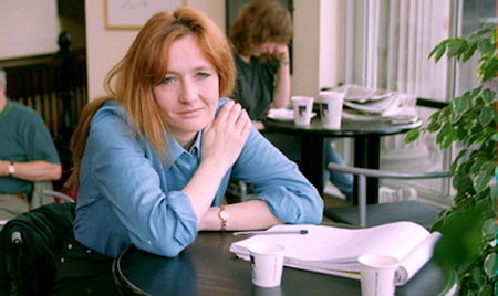 j.k rowlings's before fame picture